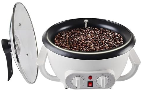 WINB Coffee Roaster Machine for Home Use, 110V Household Electric Coffee Bean Roaster with Timer Roasting Machine Peanut Bean Home Coffee Roaster
