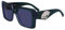 KARL LAGERFELD Unisex Kl6126s Sonnenbrille, 427 Petrol/Flieder, 52 cm