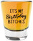 LitGifts Its My Birthday Shot Glass, 21st Birthday Gifts for Her, 21st Birthday Shot Glass for Her, Birthday Glasses for Women, 1.75 Ounce Shot Glass in Black