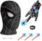 Niumowang Launcher Handschuh, Handgelenk Spielzeug Set, Karneval Maske, Hero Handschuhe, Cosplay Masken für Kinder Erwachsene, Cosplay Glove Launcher, Kinder Geschenk (Schwarz)