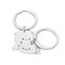 YIUWOD Lot de 2 Porte Clé Chat - Porte-CléS Mignon - Lot de 2 Porte-CléS Chat - IdéAl Comme Cadeau D'Amitié, Cadeau D'Amour Pour Les Couples,Accessoires pour Les Amoureux des Chats,etc