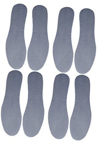 COLLBATH 4 Paar Luftgepolsterte Schuhsohlen Aus Atmungsaktivem Mesh Absorptionseinlegesohlen Stoßdämpfend Fußpolster Für Sport Schuhpolster Für Herren – Größe 43 9,5 Us 8,5 Uk 43 Eu