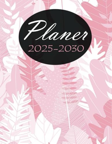 Planer 2025-2030: Monatsplaner 2024-2028 Din A4, 5 jahres planer 60 Monate , mit Deutschlands gesetzliche Feiertage ,Festtag , Ereignisse , Kalender & Organizer