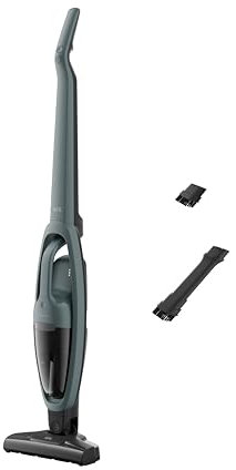 AEG 5000 2 in 1 Cordless Vacuum Cleaner AS52CB18OG, Up to 45min Runtime, Lightweight and Ergonomic, Powerful Suction, All Surfaces, Detachable Handheld Unit, Innovative dust bin design, Ocean Green
