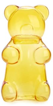 balvi Zuckerschale Yummy Bear Gelb Farbe In Form eines Gummibärchens Glas 250ml