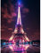 ZEELANNA Diamond Painting Erwachsene Eiffelturm Diamond Painting Nachtsicht Diamant Painting Bilder DIY Diamant Malerei für Home 30x40cm