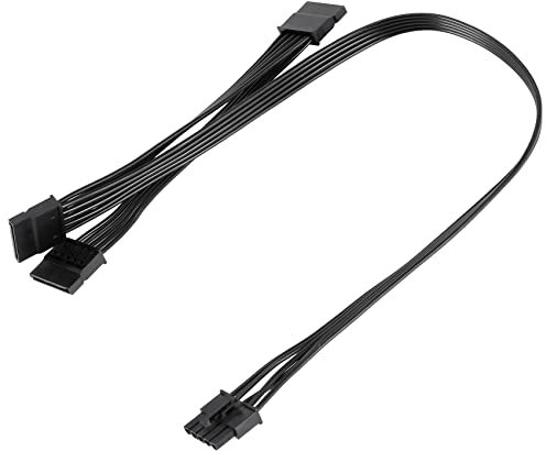 Reinscer Câble d'alimentation 5 broches à 3 pour disques durs HDD uniquement pour V550 V650 V750 V850 V1000 V1000 Bloc d'alimentation modulaire