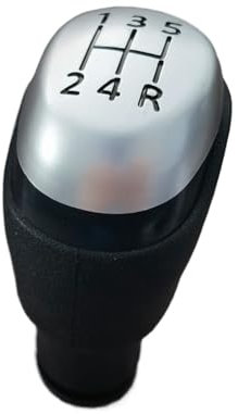 Schaltknauf Für Clio 4 IV MK4 Manuelle Stick Kopf Shifter Hebel Griff Auto Innen Ersatz Zubehör 5 6 Geschwindigkeit Schaltknauf Schaltknauf für Autos(Matt 5 Speed)