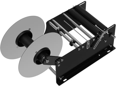 Dofanqing Manuelle Etikettiermaschine Flaschenetikettenanwender Für Runde Dosen/Flaschen,Runde Ecken,Papierversorgungsfach,Flaschenbodenfixer,für runde Flaschen von 0.79in-4.72in Durchmesser