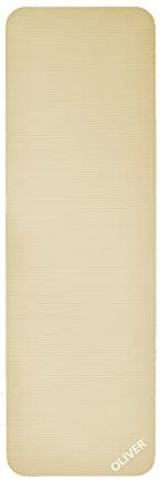 Oliver Gymnastikmatte beige 180 x 60 x 1 cm
