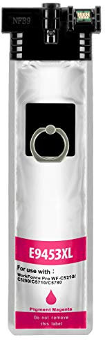 ESMONLINE 1 komp. Druckerpatrone T9453XL E 9443 Magenta für Epson Workforce Pro WF-C5210 WF-C5290 WF-C5710 WF-C5790 Serie C13T944340