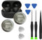 2PCS Z55H Battery, [75mAh](𝟮𝟬𝟮𝟰 𝗡𝗲𝘄 𝗨𝗽𝗴𝗿𝗮𝗱𝗲𝘀) Compatible with Sony Headset Battery for WF-1000XM4 • Truly Wireless Earbud Headphones Battery+ Tools