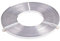 BENECREAT 10m Filo Piatto di Alluminio 5mm di Larghezza Accessori per Gioielli in Metallo Argento per Artigianato Artigianale