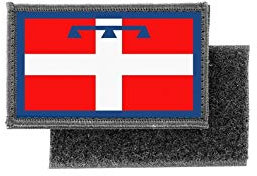 Aufnäher patch aufbügler gedruckt flagge fahne italien piemont