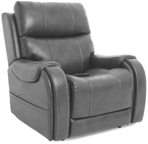 Fenetic Wellbeing Atlas Electric Riser and Recliner Mobility Chair 25 Stone max User Weight with Wireless Phone Charger (Grey)