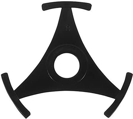 Milisten Triangle Vinyl Record Adapter 45 RPM to 33 RPM Center Hole Player Adapter