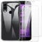 2er-Set Gehärtete Schutzglas + TPU Handyhülle Kompatibel mit CAT S62 Pro, Stoßfester Schutz mit Displayschutzfolie und Schutzhülle