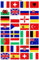 Flaggen Europa EU Sticker Motorsport Motocross Auto Tuning Aufkleber Folie 1 Blatt 270 mm x 180 mm wetterfest oder auch für Modellbau