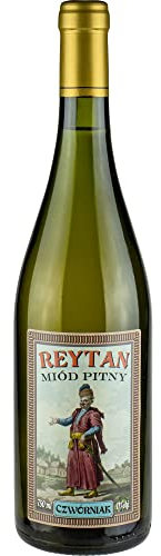 Rejtan Czwórniak Honig (Viertel) 0,75L | Met Honigwein Metwein Honigmet | 750 ml | 11% Alkohol | Ami Honey | Geschenkidee | 18+