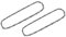ZLIANGQ 2-Pack 8 Inch Chainsaw Saw Chain for Oregon S33, Sun Joe SWJ800E SWJ806E Pole Saw Polesaw, Greenworks 20302 20192, Portland 62896, Wen 4019 (3/8 LP Pitch 0.050'' Gauge 33 Drive Links)