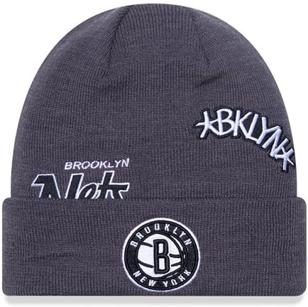 New Era Wintermütze Beanie - Multi Patches Brooklyn Nets