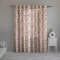 LINENWALAS Cotton Linen Sheer Curtains 108 inch Length, Rod Pocket With Back Loops Top, Light Filtering Sheer Printed Drapes Pack of 2, Treatment for Bedroom Living Room (L-108 x W-52 / Tulip)