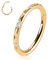 Septum Schmuck 16G Conch Daith Tragus Helix Piercing Schmuck 6mm Nasenringe Hoops Gold Septum Ringe Knorpel Ohrring Diamant Hoop Nasenring Cartlidge Schmuck Knorpel Hoop Ohrring Conch Hoop Ohrring