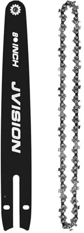 8 pollici barra di guida 1pc + catena 1pc per mini motosega JVISION da 8 pollici