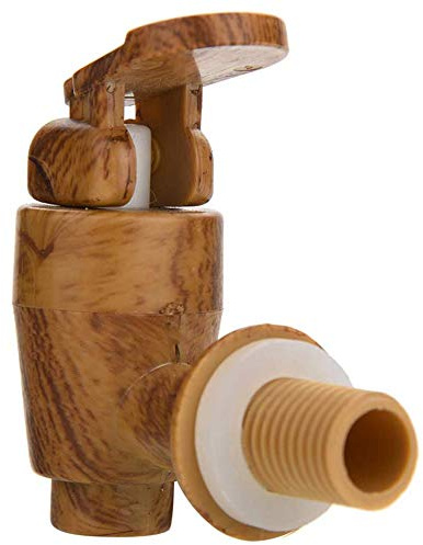 Oak Barrel 1.5L Vintage Wood Oak Timber Barrel with Stand, Handcrafted Oak Tap for Whiskey, Rum, Port