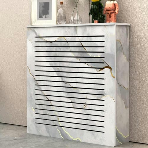 XDRGOOIUY Radiator Cover Heater Heating Side Stand Cabinet, Decorative Radiator Cover Display Stand Plant Flower Pot, Living Room Furniture Modern Radiator Cover, Hide Cluttered Pipes