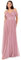 Anaya with Love Women's Maxi Dress Ladies Sleeveless V-Neck Cold Shoulder Tulle Sash Tie Belt A-Line Bridesmaid Wedding Guest Ball Gown, Bridal Rose, 46