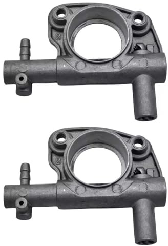Terra Ricambi 2x Pompa Olio Catena per Motosega OLEO-MAC 936 940 947 952 ed EFCO 136 140 147 152 | Compatibile Motoseghe Originali e Cloni | PROMO 2 PEZZI