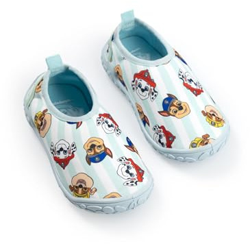 PAW PATROL Chase Marshall Blaue Wasserschuhe | Leichte Wasserschuhe mit Schlupflasche und schnelltrocknendem Design | Sommerliche Strandbekleidung für Jungen | Strandschuhe für den Pool Fanartikel