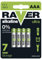 EMOS Raver Ultra Alkaline AAA Micro Batterien | 1,5 V | LR03 | 4 Stück | 7 Jahre lagerfähig