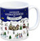 trendaffe Hellenthal Eifel Weihnachten Kaffeebecher mit winterlichen Weihnachtsgrüßen - Tasse, Weihnachtsmarkt, Weihnachten, Rentier, Geschenkidee, Geschenk