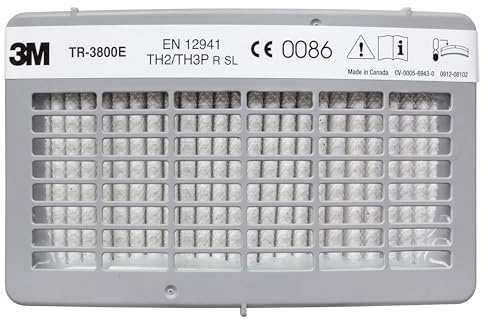 3M Versaflo Atemschutzgebläse, Partikelfilter, Filter für organische Dämpfe | TR-3802E, 1 Stück