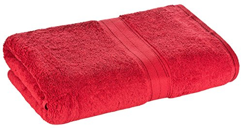 PremiumShop321 2er Pack Badetuch 100x150 cm Serie Exclusiv 600g/m² (Bordeaux)