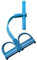 Vosarea Multifunktionale Beintrainer, Fußpedal für Bodybuilding, Trimmer, Widerstandsbänder, Trainingsgerät für Bauchmuskeltraining (blau)