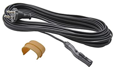 FSProdukte Elektro Kabel Stromkabel Kabel geeignet für Vorwerk Kobold VK 200 VK200 FP200-10 Meter