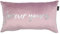 PremiumShop321 Dekokissen Kuschelkissen Samt-Optik 30x50 cm Altrosa Kissen inkl. Füllung (Forever Yours)