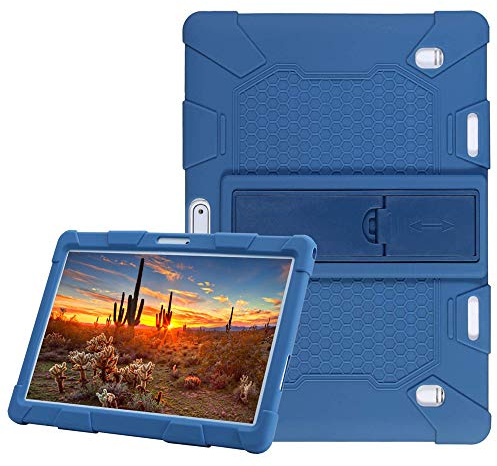 AKNICI 10 Zoll Silikon Hülle für TOSCIDO M863/X104/X109/X108,Dragon Touch Notepad K10,ACEPAD 140/A130,LNMBBS N10,Qimaoo 10,Padgene 10,TYD-107/108/109,Haehne 10,YOTOPT X109,ZONKO K105,KUNWFNIX Q10,Blau