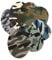 Clyhon 14 Pcs Flicken zum Aufbügeln, Camouflage Ovale Form Stoffaufnäher für Reparatur Nähen Ellenbogen Knie Eisen auf Applikationen