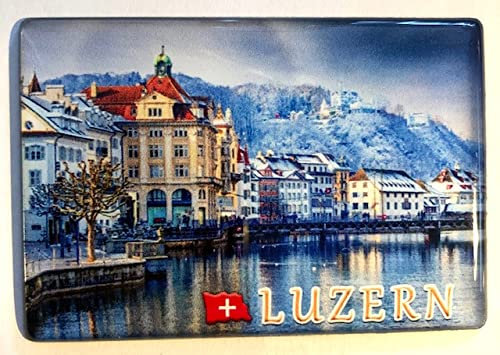 Luzern, Schweiz, Switzerland Souvenir-Kühlschrankmagnet Fridge Magnet 0112