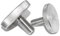 Rändelschrauben M4X10 10 Stück Stellschrauben DIN 653 A1 Edelstahl (1.4305) rostfrei, VA Niro, niedrige Form