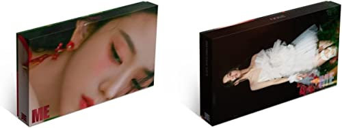 Jisoo The First Single 1st Single Album CD+POB+Photobook+Selfie photocard+Polaroid+Lyrics paper+Bookmark+Tracking Sealed (SET(Black+Red))