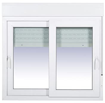 Ventanastock Ventana PVC Corredera Con Persiana (PVC) 1200x1155 2 hojas