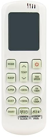 VINABTY DG11R2-01 Telecomando di sostituzione compatibile con Hisense AC A/C Air Conditioner HSA71C HSA71R