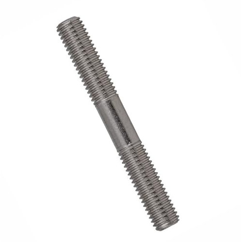 jeu fileté Goujon à vis à filetage métrique M6 M8, filetage gauche droite, tige filetée à Double extrémité, pas de 1mm 1.25mm, boulons sans tête vis trapézoïdale (Color : 180mm, Size : M6)
