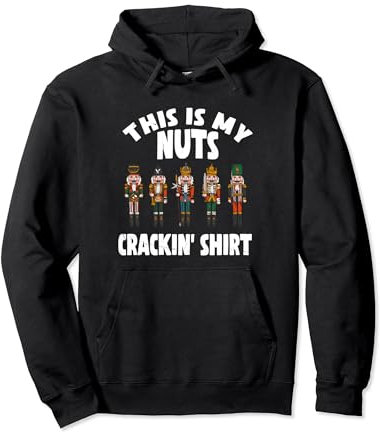 Funny Nutcracker Dress For Nuts Lover XMAS Matching Family Pullover Hoodie
