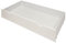 Viculii Baby Under Bed White Drawer - Space Saver Drawer Ideal Storage for Mini Cot - 100x50cm